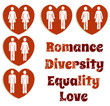 Diversity, love, couples