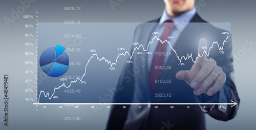 Photo: Man with Chart Man with Chart