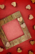 Photo: Wooden love frame Wooden love frame