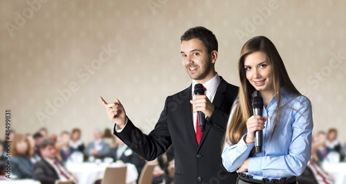 Photo: Business conference Business conference