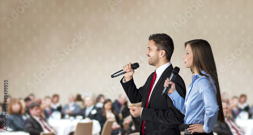 Photo: Business conference Business conference