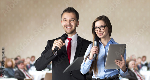 Photo: Business conference Business conference