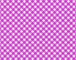 Pink & Weiß karierte Tischdecke mit diagonalen Streifen