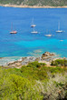 voiliers dans le golfe de Valinco