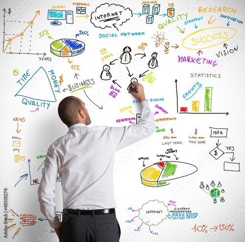Photo: Modern business concept Modern business concept
