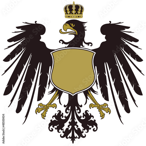 Vector: Adler Wappen Adler Wappen