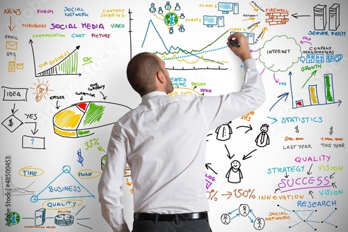 Photo: Modern business concept Modern business concept