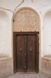 Porte de maison historique à Kashan, Iran