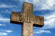 Großes Kirchen Kreuz aus Stein