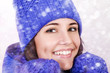 Winter beautiful girl