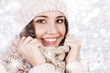 Winter beautiful girl