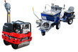traffic lane markings machine