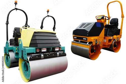 Photo: road roller road roller