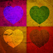 FOUR HEARTS FOR VALENTINE'S DAY