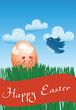 Greeting Card Happy Easter