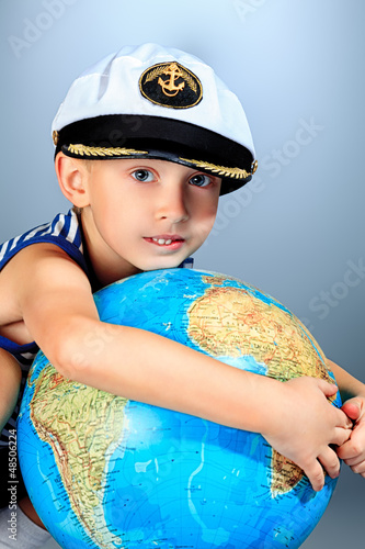 Photo: holding globe holding globe
