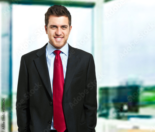 Photo: Young businessman portrait Young businessman portrait