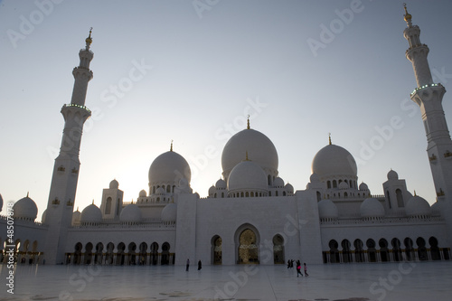 Photo: Mosque of Abu Dhabi Mosque of Abu Dhabi