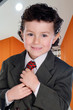 Child with elegant clothes