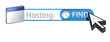searching for web hosting concept