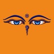Buddha eyes