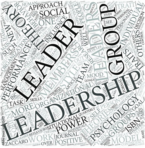 Vector: Leadership Disciplines Concept Leadership Disciplines Concept
