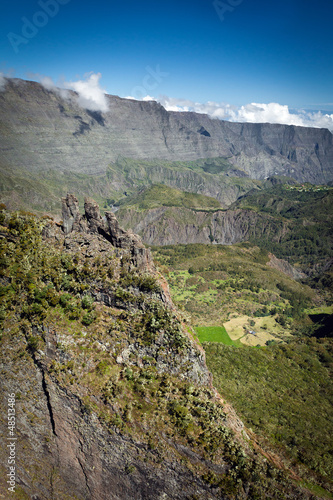Photo: Les Trois Salazes - Ile de La Réunion Les Trois Salazes - Ile de La Réunion