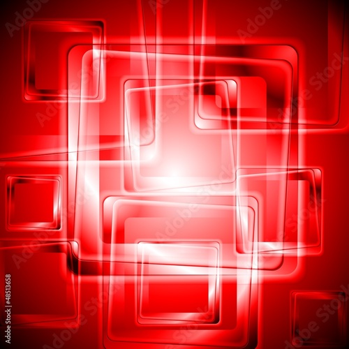 Vector: Vibrant red tech design Vibrant red tech design