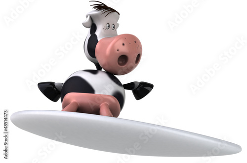Illustration: Fun cow Fun cow
