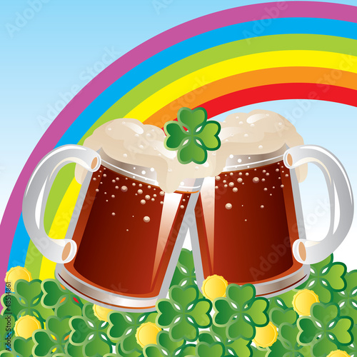 Vector: Vector of St. Patrick's Day celebration Vector of St. Patrick's Day celebration