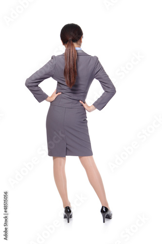 Photo: Business woman from the back Business woman from the back