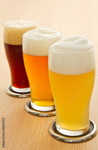 Photo: different type of beer different type of beer