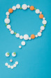 Smilyface made of pills