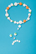 Smilyface made of pills