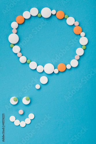 Photo: Smilyface made of pills Smilyface made of pills