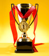 cup and medal