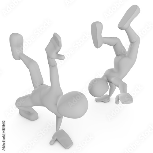 Illustration: dancers dancers