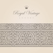 Vektor: Vintage Floral border design elements collection Vintage Floral border design elements collection