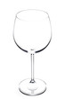 Empty Wine Glass