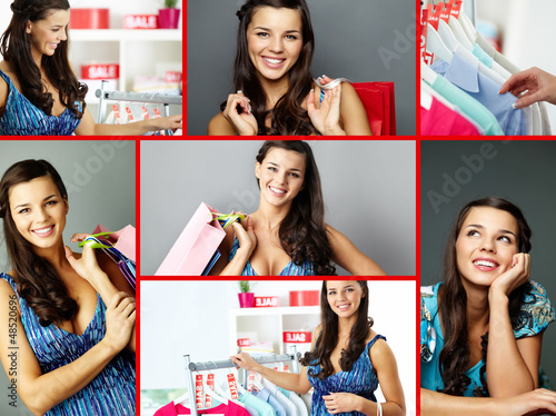 Photo: Successful shopper Successful shopper