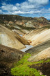 Landmannalaugar colored rainbow mountains, Iceland