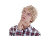 Teenager denkt