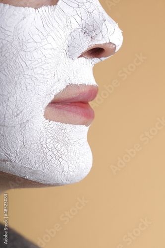 Photo: Facial Mask. Spa Facial Mask. Spa