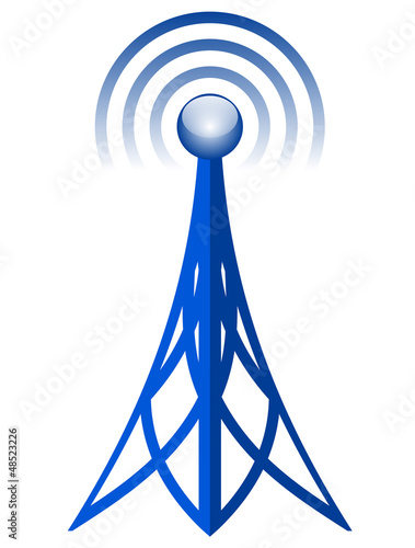 Vector: Vector antenna icon Vector antenna icon
