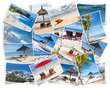 collection de photos souvenirs de vacances