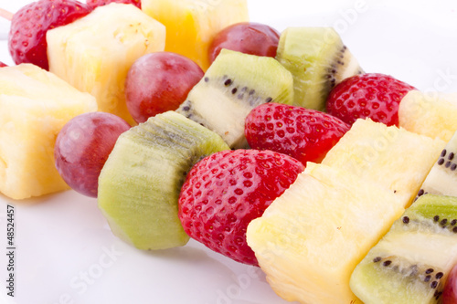 Photo: fruit kebab fruit kebab