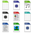 Dateitypen Iconset #4