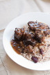 Oxtail Curry with Rice - Caribbean Style
