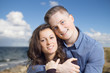 Photo: Happy Couple at the beach Happy Couple at the beach
