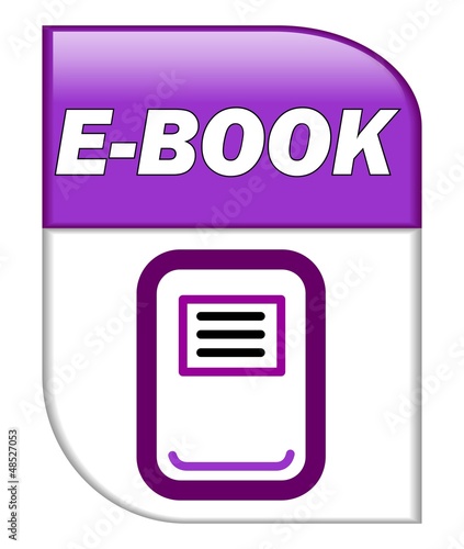 Illustration: E-BOOK Plakette E-BOOK Plakette